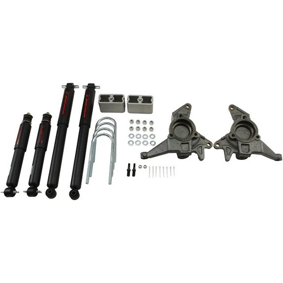 Belltech 625Nd Lowering Kit With Nitro Drop 2 Shocks Fits select: 1998-2005 CHEVROLET BLAZER, 2003 GMC ENVOY