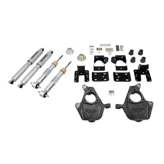 Belltech 647Sp Lowering Kits Front And Rear Complete Kit W/ Street Performance Fits select: 2013 CHEVROLET SILVERADO K1500 LT, 2009 CHEVROLET SILVERADO C1500 LT