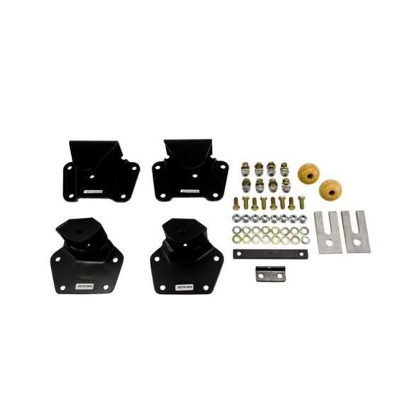 Belltech 6574 Leaf Spring Hanger Kit - (4" Rear Drop) Fits select: 2003 DODGE DAKOTA SXT, 2001 DODGE DAKOTA QUAD
