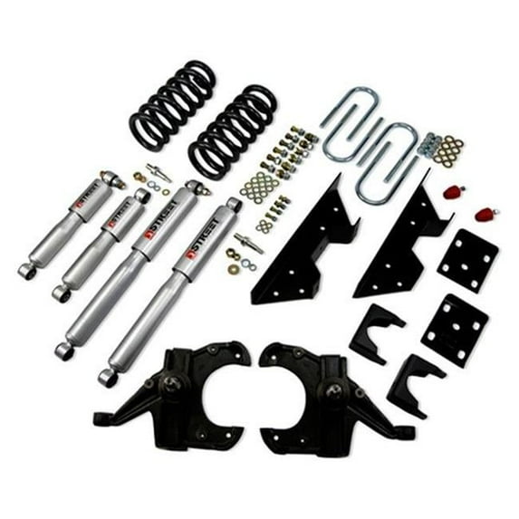 Belltech 707Sp Lowering Kits Front And Rear Complete Kit W/ Street Performance Fits select: 1981-1986 CHEVROLET C10, 1978 CHEVROLET C10 C10