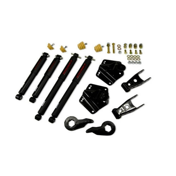Belltech 765ND Lowering Kit - Nitro Drop II Shocks Fits select: 1992-1999 CHEVROLET SUBURBAN K1500, 1992-1999 GMC SUBURBAN K1500