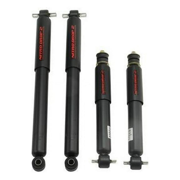 Belltech 9124 Nitro Drop 2 Shock Set (Lowered) Fits select: 1982-2003 CHEVROLET S TRUCK S10, 1991-2003 GMC SONOMA