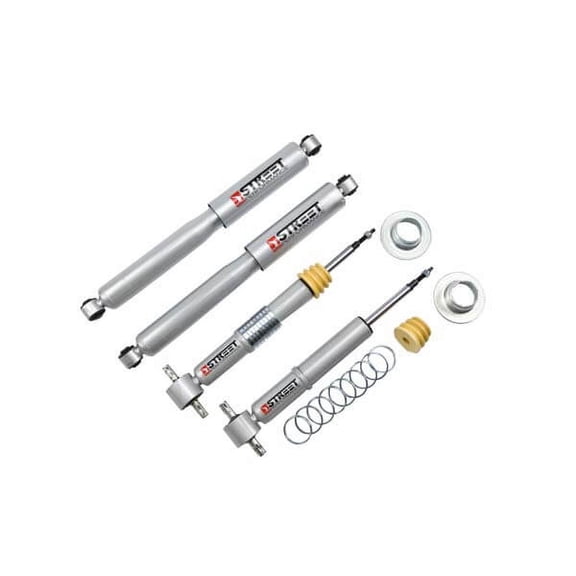 Belltech 9506 Street Performance Shock Set Front/Rear (Lowered) Fits select: 2007 CHEVROLET TAHOE C1500, 2011 CHEVROLET TAHOE C1500 LT