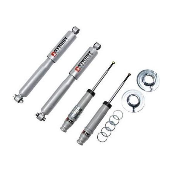 Belltech 9510 Street Performance Shock Set (Lowered) Fits select: 2004-2008 CHEVROLET TRAILBLAZER LS/LT, 2002-2008 GMC ENVOY