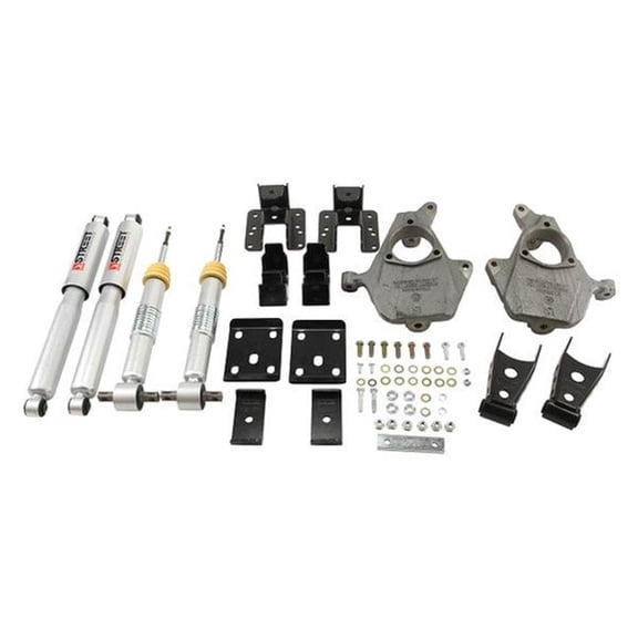 Belltech (986Sp) Lowering Kit With Street Performance Shock Fits select: 2014 CHEVROLET SILVERADO K1500, 2015-2016 CHEVROLET SILVERADO K1500 LT