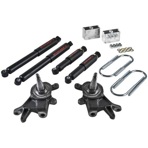 Belltech Front And Rear Complete Kit W/ Nitro Drop 2 Shocks Fits select: 1995,1997 NISSAN TRUCK KING CAB SE/KING CAB XE