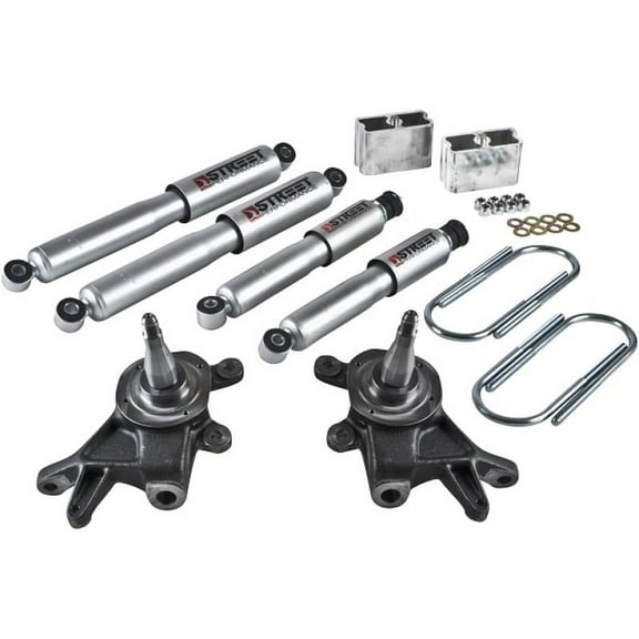 Belltech Front And Rear Complete Kit W/ Street Performance Shocks Fits select: 1995,1997 NISSAN TRUCK KING CAB SE/KING CAB XE