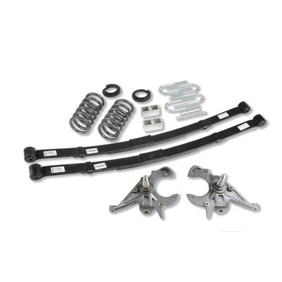 Belltech LOWERING KIT W/O SHOCKS Fits select: 1995-1997 CHEVROLET BLAZER, 1995-1997 GMC JIMMY