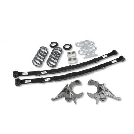 Belltech LOWERING KIT W/O SHOCKS Fits select: 1995-1997 CHEVROLET BLAZER, 1995-1997 GMC JIMMY