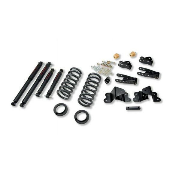 Belltech LOWERING KIT WITH ND2 SHOCKS Fits select: 1988-1998 CHEVROLET GMT-400 C2500, 1989-1998 GMC SIERRA C2500