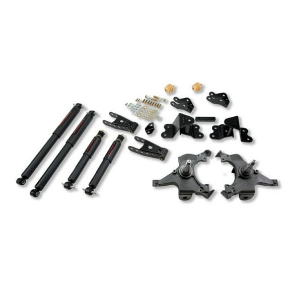 Belltech LOWERING KIT WITH ND2 SHOCKS Fits select: 1988-1998 CHEVROLET GMT-400 C2500, 1989-1998 GMC SIERRA C2500