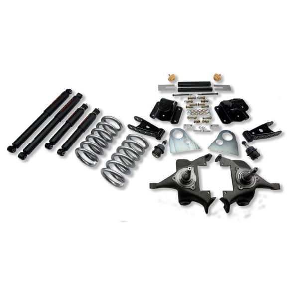Belltech LOWERING KIT WITH ND2 SHOCKS Fits select: 1995-1999 DODGE RAM 1500