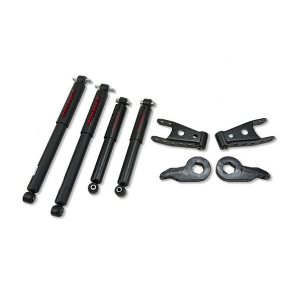 Belltech LOWERING KIT WITH ND2 SHOCKS Fits select: 1997-1999 CHEVROLET TAHOE K1500, 1996 CHEVROLET TAHOE C1500