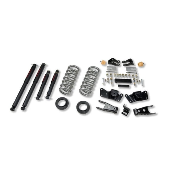 Belltech LOWERING KIT WITH ND2 SHOCKS Fits select: 1997-2000 CHEVROLET GMT-400 C3500, 2000 GMC SIERRA C3500