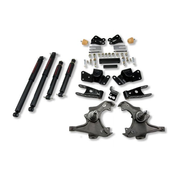 Belltech LOWERING KIT WITH ND2 SHOCKS Fits select: 1997-2000 CHEVROLET GMT-400 C3500, 2000 GMC SIERRA C3500