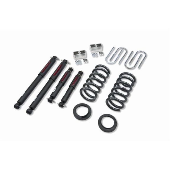 Belltech LOWERING KIT WITH ND2 SHOCKS Fits select: 1997-2000 ISUZU HOMBRE, 2003 ISUZU ASCENDER S/LS/LIMITED