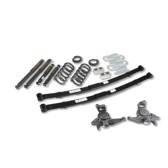 Belltech LOWERING KIT WITH ND2 SHOCKS Fits select: 1998-2005 CHEVROLET BLAZER, 2003 GMC ENVOY