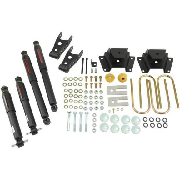 Belltech LOWERING KIT WITH ND2 SHOCKS Fits select: 2002-2003 FORD F150 SUPERCREW HARLEY DAVIDSON
