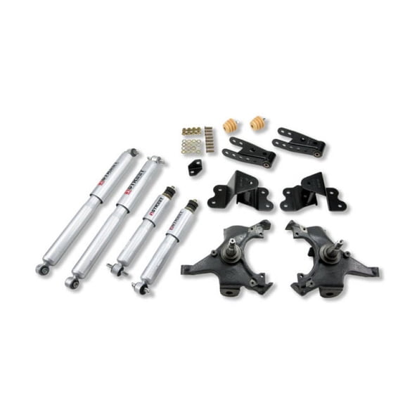 Belltech LOWERING KIT WITH SP SHOCKS Fits select: 1988-1990 CHEVROLET GMT-400 C1500, 1989-1991 GMC SIERRA C1500