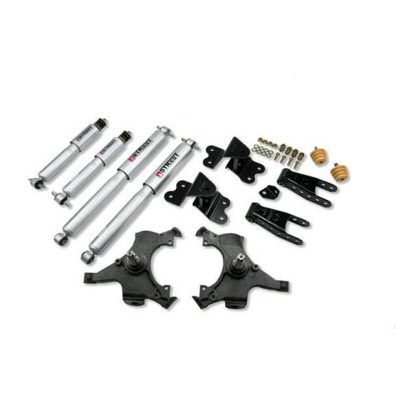 Belltech LOWERING KIT WITH SP SHOCKS Fits select: 1992-1998 CHEVROLET GMT-400 C1500, 1992-1998 GMC SIERRA C1500