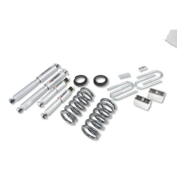 Belltech LOWERING KIT WITH SP SHOCKS Fits select: 1994-2003 CHEVROLET S TRUCK S10, 1995-1997 CHEVROLET BLAZER