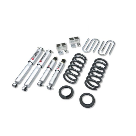Belltech LOWERING KIT WITH SP SHOCKS Fits select: 1997-2000 ISUZU HOMBRE, 2003 ISUZU ASCENDER S/LS/LIMITED