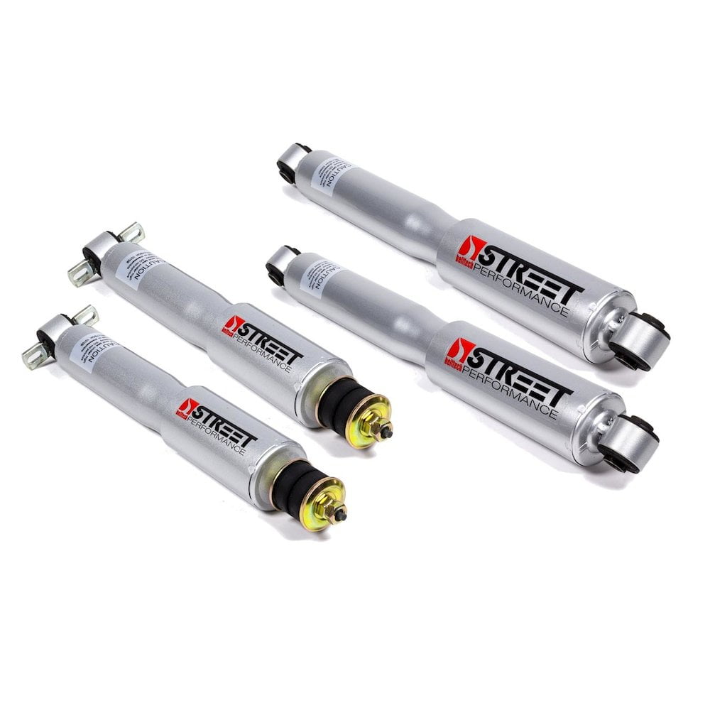 Belltech SHOCK SET STREET PERFORMANCE Fits select: 2000 CHEVROLET SILVERADO C1500, 2003-2006 CHEVROLET SILVERADO K1500