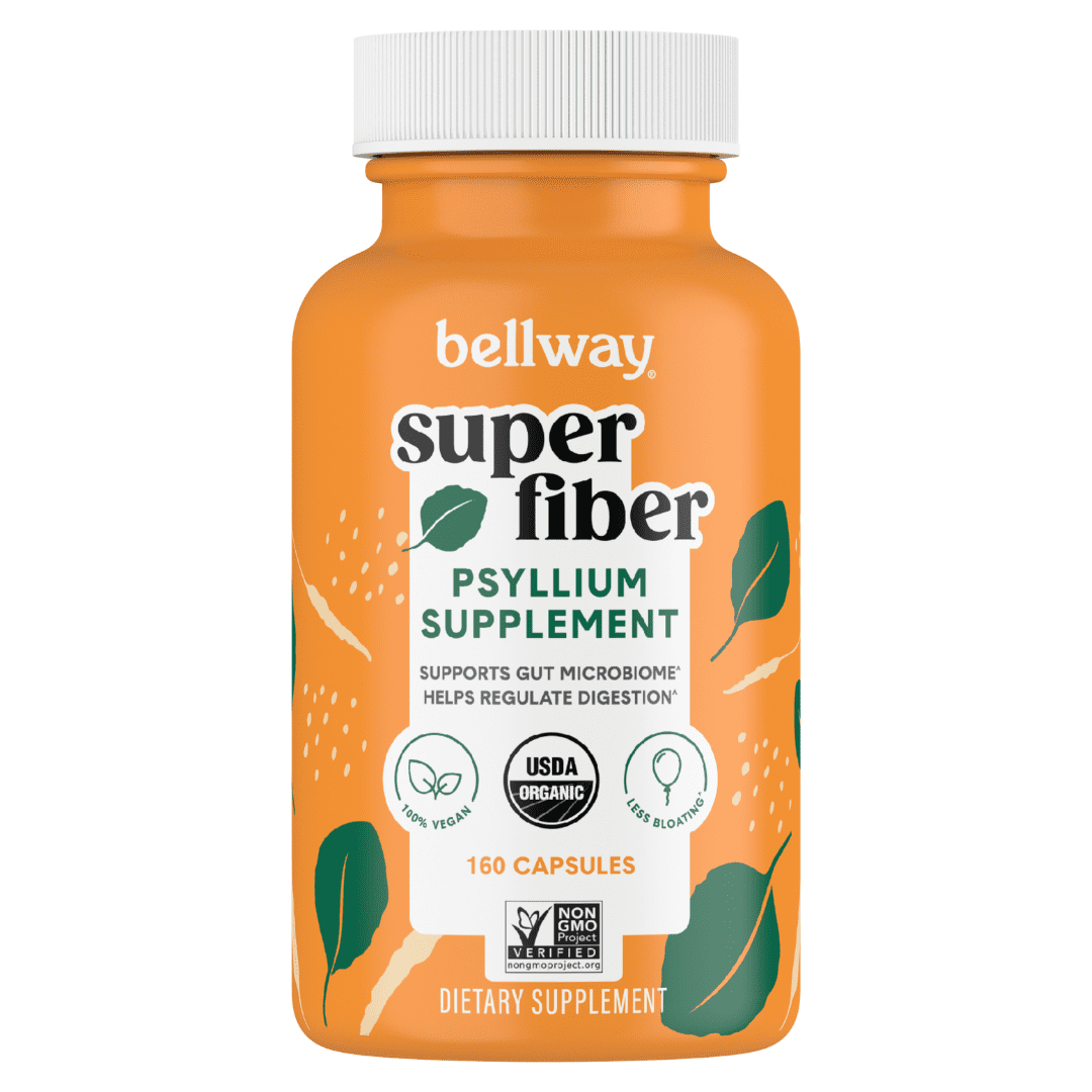 Bellway Super Fiber Organic Capsules, 160 Capsules