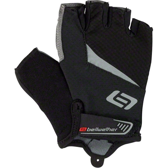 Bellwether Ergo Gel Gloves - Black, Short Finger, Men's, Small