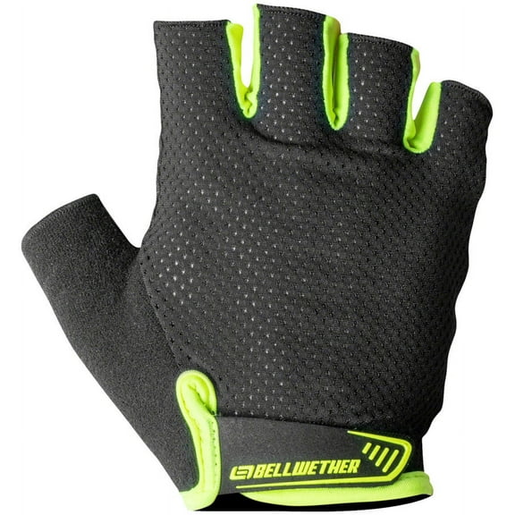Bellwether Gel Supreme Gloves - Hi-Vis, Short Finger, Men's, Medium