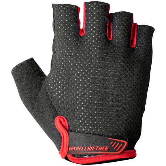 Bellwether Gel Supreme Gloves - Red, Short Finger, Men's, Large