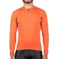 thumbnail image 1 of Bellwether Sol-Air UPF Long Sleeve Jersey - Orange, Men's, Medium, 1 of 2