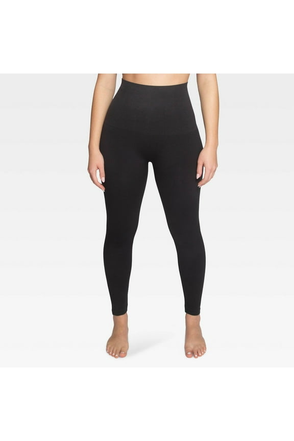 Postpartum Maternity Leggings - Black, Medium