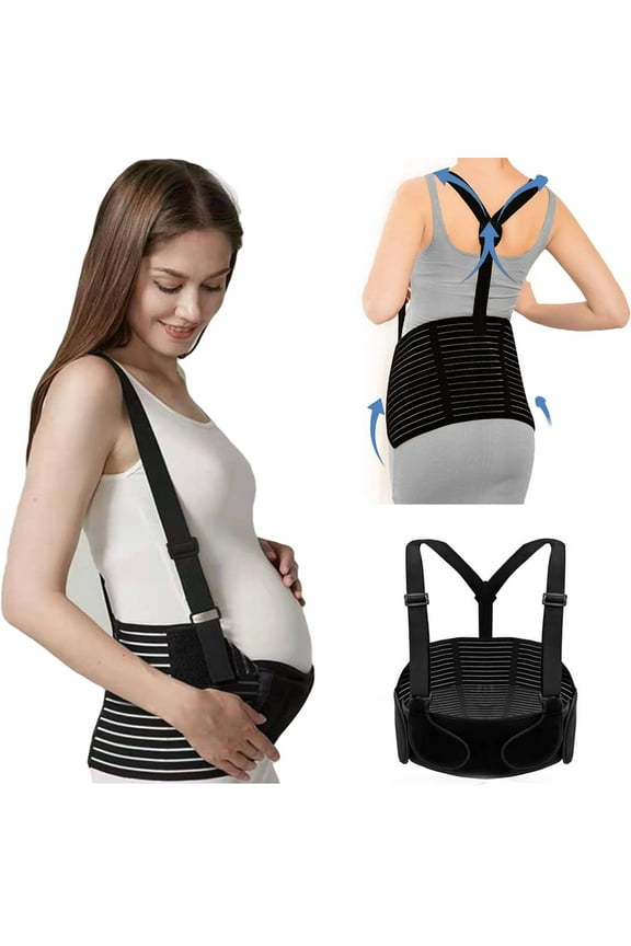 Belly Bands For Pregnant Women,Maternity Belt Pregnancy Support,Breathable Abdominal Back Support Binder, Multiple Sizes For All Stages of Pregnancy ,XXL