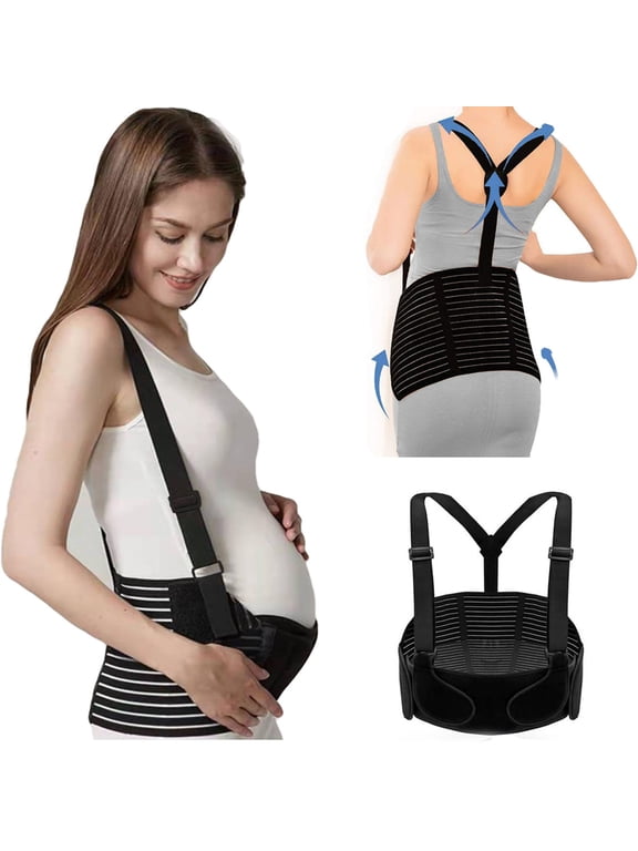 Belly Bands For Pregnant Women,Maternity Belt Pregnancy Support,Breathable Abdominal Back Support Binder, Multiple Sizes For All Stages of Pregnancy ,XXL