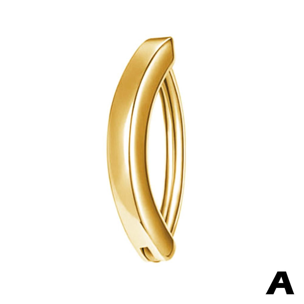 Belly Bars Navel Rings Crystal CZ Gems Belly Button Body Bar Piercing E0M1