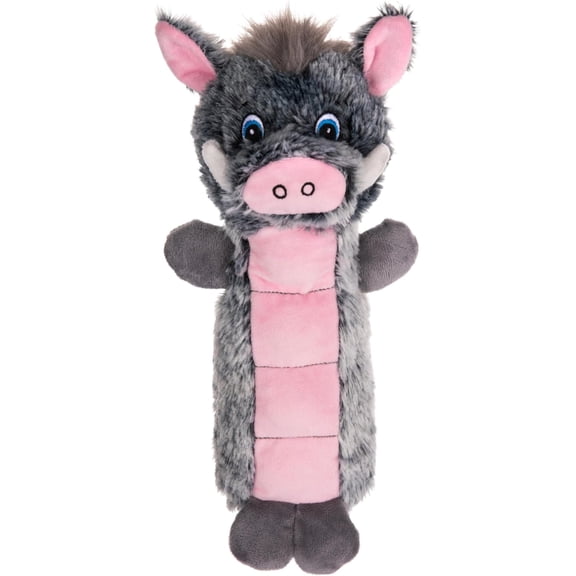 Belly Busters Plush Dog Toy - Ruff Guard Technology - External Squeaker Mat and Dual Squeaker - Squeaky Dog Toys Suitable for All Breeds - Interactive Shape for Play and Cuddling