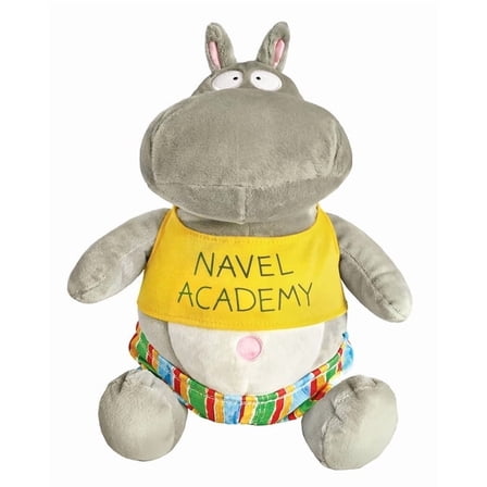 Belly Button Book 10.5" Plush Hippo