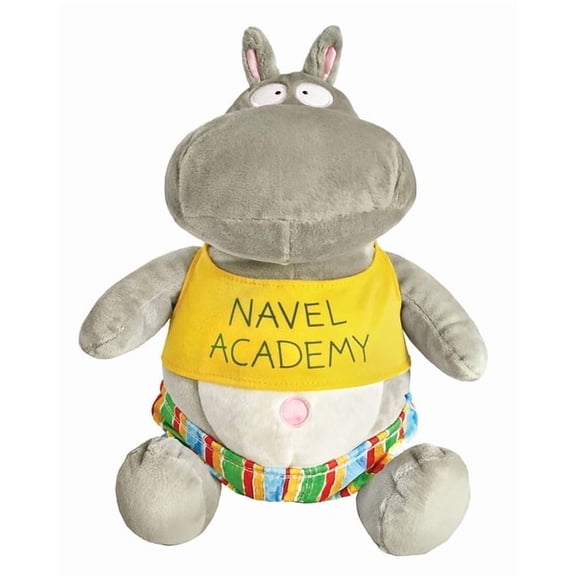 Belly Button Book 10.5" Plush Hippo