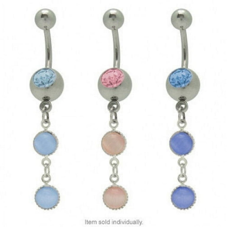 Two 2024 belly rings