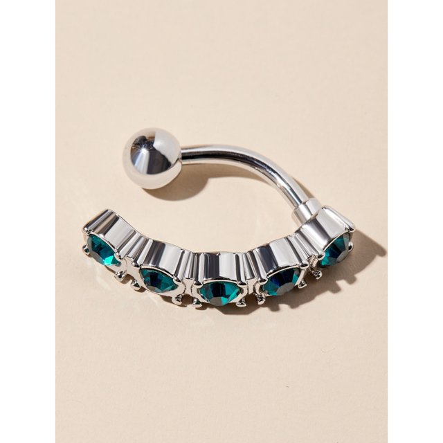 Belly Button Ring Piercing Kit with Clip On Belly Button Rings Stylish