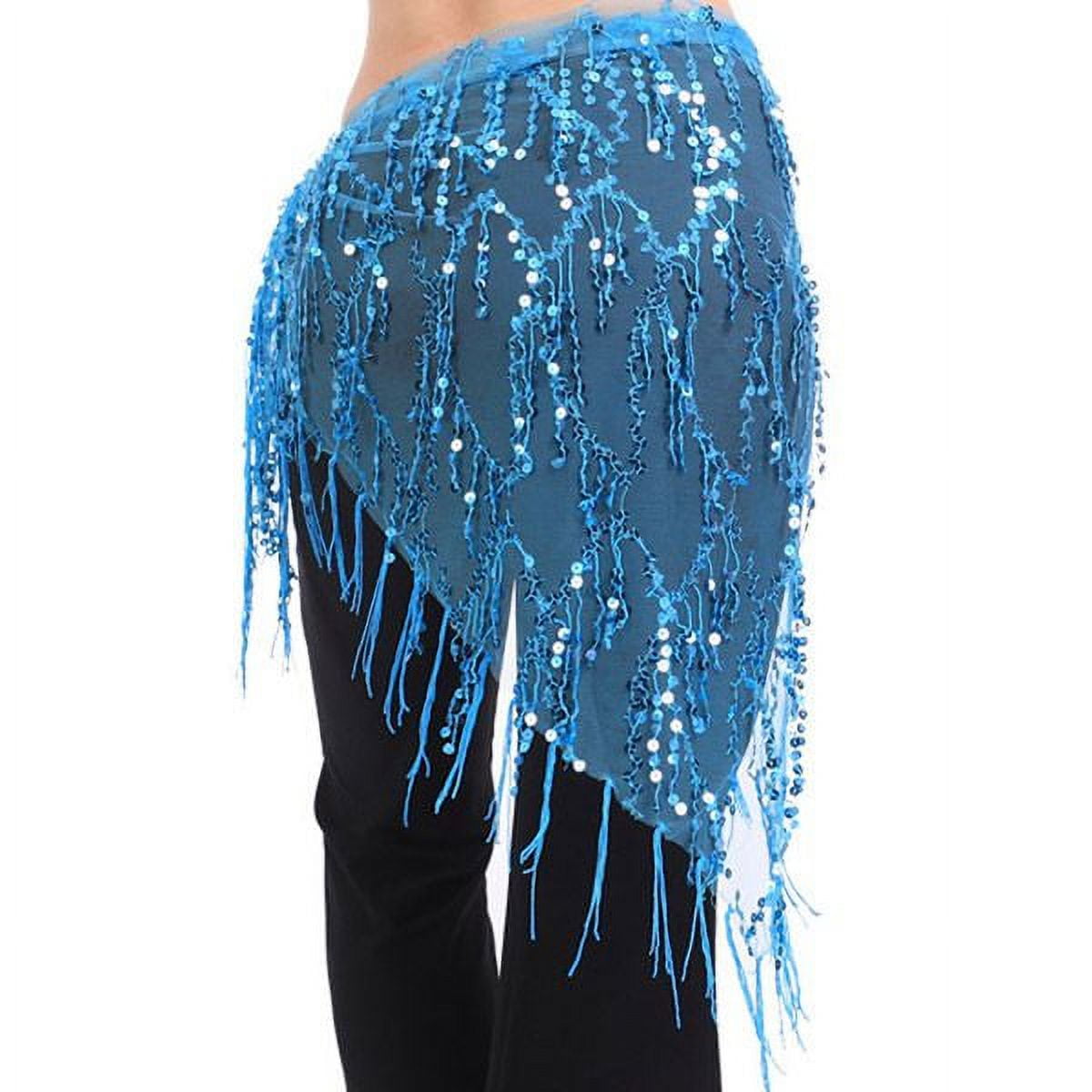 Belly Dance Hip Scarf Wrap, Women Belly Dance Triangle Hand Make