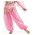 thumbnail image 1 of Belly Dance Pants Women Harem Pants Chiffon Sequins Loose Hockey Pants for Female, 1 of 7