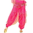 thumbnail image 1 of Belly Dance Skirt Pants Women Performance Costumes Gold Coin sequins Rotating Harem Pants Lady Indian Dance Practice Clothing, 1 of 7