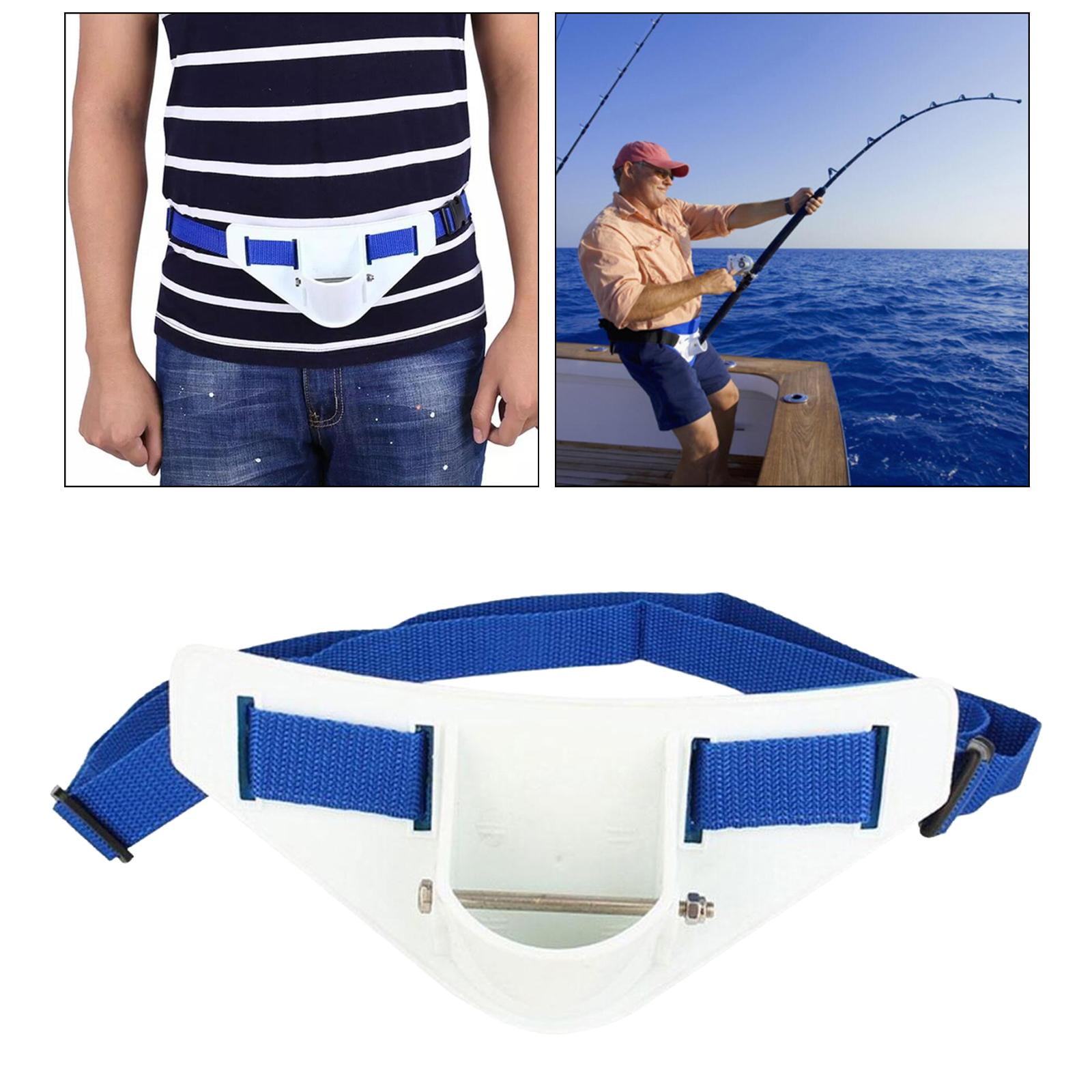 Fishing Fighting Belt, Red Fishing Belly Top Belt for Saltwater