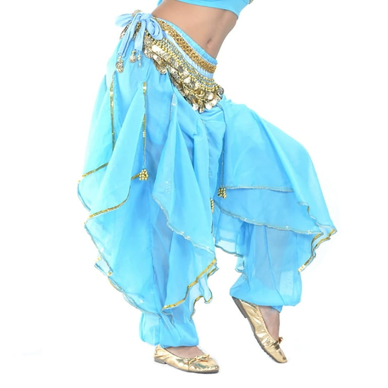BellyLady Belly Dance Harem Pants Tribal Baggy Arabic Halloween