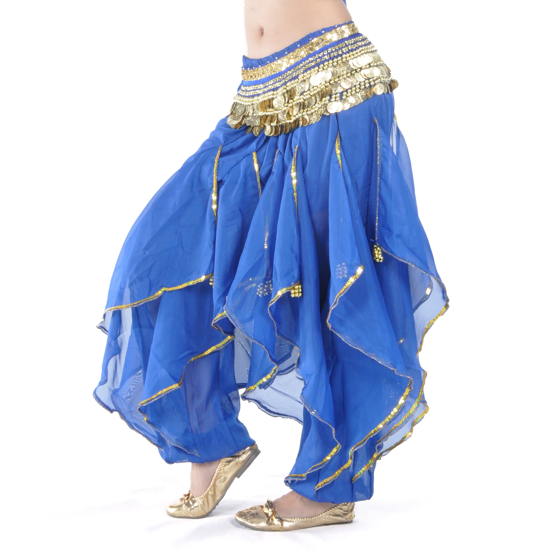 BellyLady Belly Dance Harem Pants Tribal Baggy Arabic Halloween