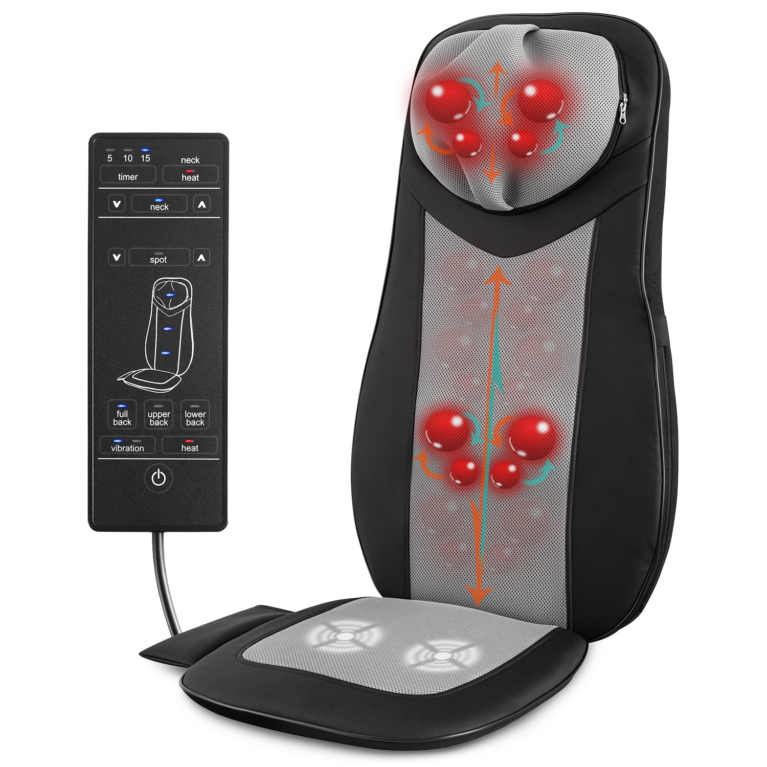 Mynt Shiatsu Heat Neck Massager with 8 Massage nodes