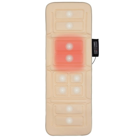 Belmint Full Body Vibrating Massage Mat with Warmth, 5 Massage Modes, 3 Intensity Levels
