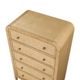 thumbnail image 1 of Belmont 5-Drawer Rattan Wood Chest, 1 of 8